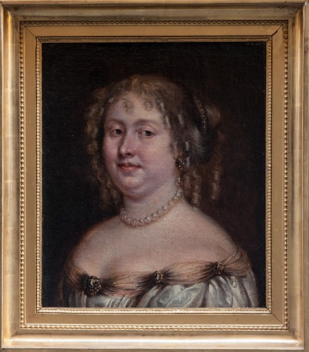 Portrait de dame aux perles (Marie de Lorraine, Duchesse de Guise ?)