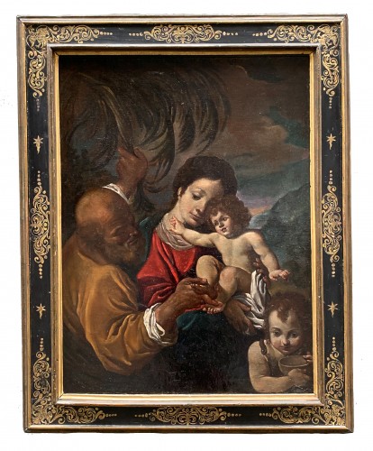 La Sainte Famille avec le petit Saint Jean-Baptiste