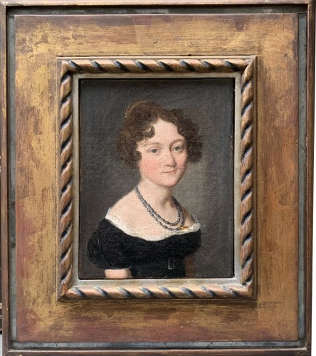 Louis-Léopold Boilly (1761–1845) – Portrait d’une jeune femme circa 1820