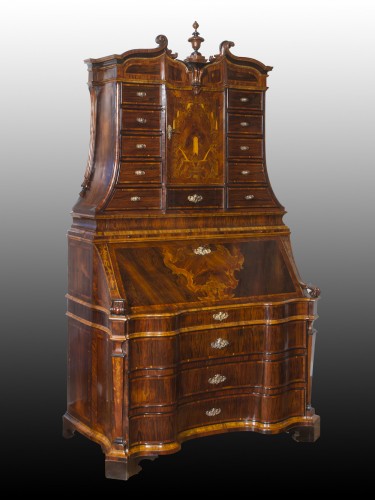 Mobilier Bureau et Secrétaire - Bureau cabinet, Rome deuxième quart du XVIIIe siècle