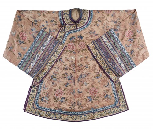 Robe de femme noble, Chine dynastie Qing 19e siècle