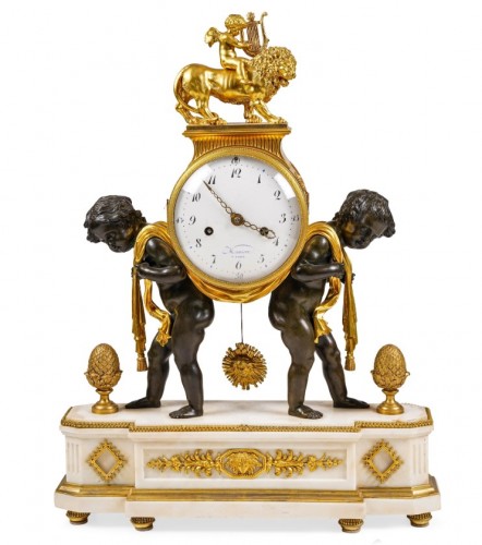 Table clock - Charles-Guillaume Manière Paris, late 18th  early 19th centu