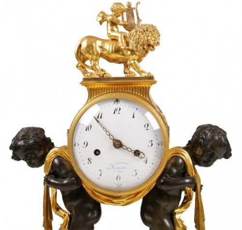 Table clock - Charles-Guillaume Manière Paris, late 18th  early 19th centu - Horology Style 