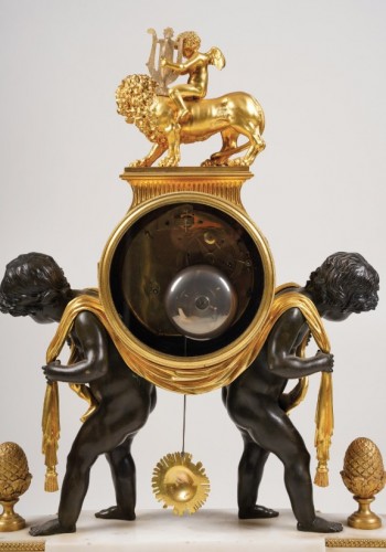 Horology  - Table clock - Charles-Guillaume Manière Paris, late 18th  early 19th centu