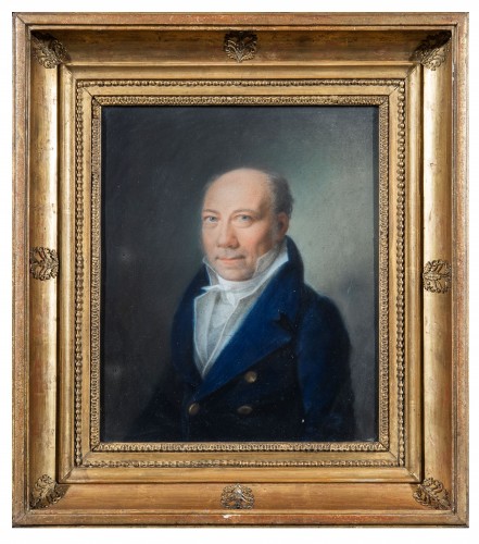 Peintre du début du XIXe siècle, Portrait de gentilhomme