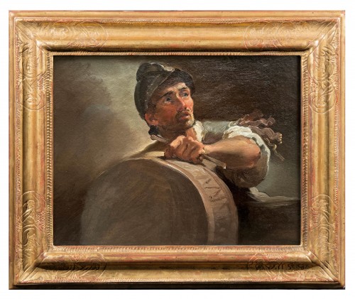 Soldier with Drum - Ubaldo Gandolfi (1728 - 1781)