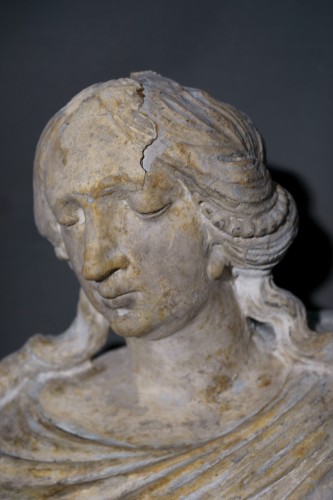 Sculpture en pierre de Bourgogne 17e siècle - Sculpture Style Louis XIV