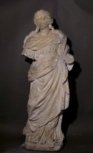 XVIIe siècle - Sculpture en pierre de Bourgogne 17e siècle