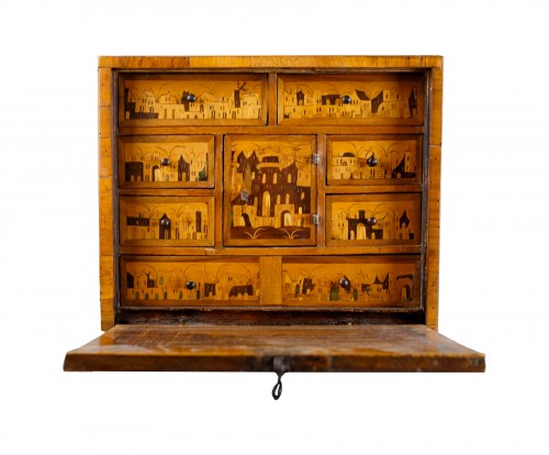 17th Augsburg Factory Marquetry Cabinet