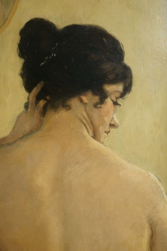 Henry Caro-Delvaille (1876-1928) Female nude - Paintings & Drawings Style Art nouveau