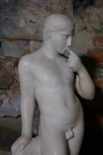 18th century - 18th  Neoclassical Marble Male Nude