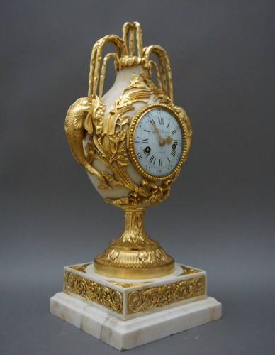 Horology  - A Louis XVI Mantel Clock, model by Brécourt-Philibert