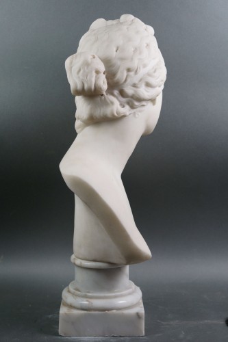 19th Italian Neoclassical Marble Bust Venus De Medici  - 