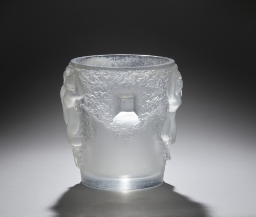 Marc Lalique -  Ganimede, 1955  Champagne ice bucket - 