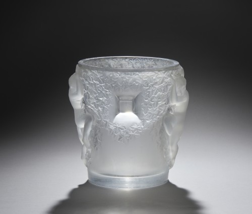 XXe siècle - Marc Lalique - Ganimède, 1955 seau à glace pour le champagne