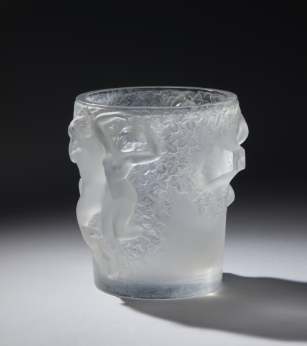 Antiquités - Marc Lalique - Ganimède, 1955 seau à glace pour le champagne