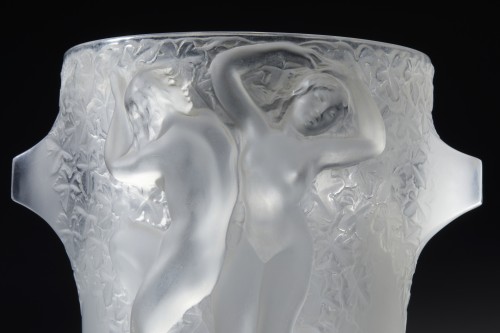 Antiquités - Marc Lalique - Ganimède, 1955 seau à glace pour le champagne