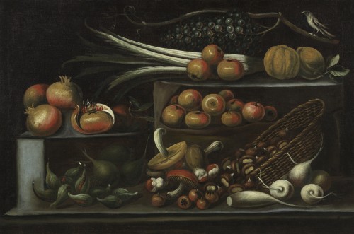  - Pair of still lifes, Italy first half of the 17 th century