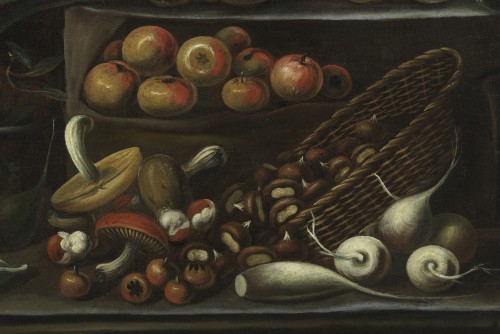 Antiquités - Pair of still lifes, Italy first half of the 17 th century