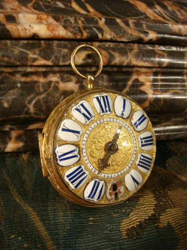 Montre Oignon à une aiguille Epoque Louis XIV - Horlogerie Style Louis XIV