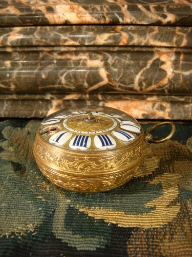 Montre Oignon à une aiguille Epoque Louis XIV - Antiquaires Balzeau & Brion
