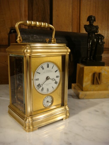 Leroy, Pendulette de voyage dit  » Pendulette d’officier  »  - Horlogerie Style 