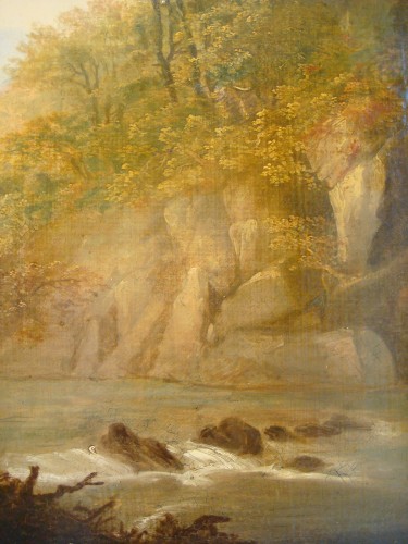 Paysage - Ecole Anglaise du 19e siècle - 