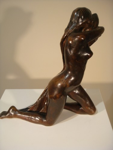 Art nouveau - La Douleur  attribué à A. Bartholomé (1848 – 1928)