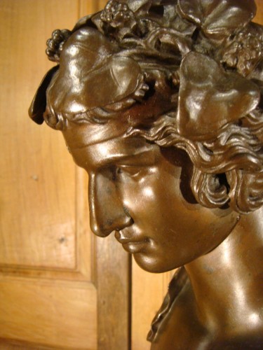 Jeune Bacchus, bronze de Barbedienne  - Napoléon III