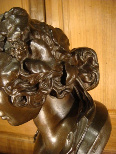 Napoléon III - Jeune Bacchus, bronze de Barbedienne 