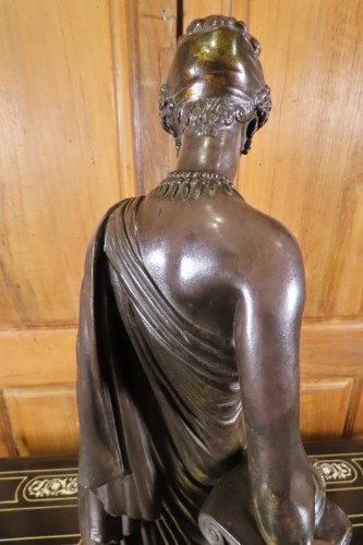 Antiquités - J. Pradier et Victor Paillard 1848 - Sapho Sculpture en bronze