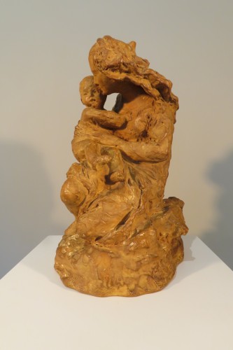 La jeune femme et son enfant - Jean Baptiste Carpeaux  - Sculpture Style 