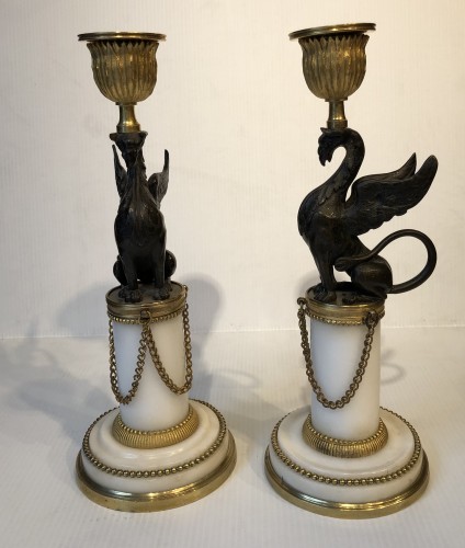 Candlesticks around 1800 - Lighting Style 