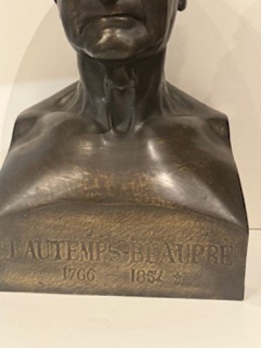 Buste de Charles de Beautemps-Beaupré -Louis Desprez (1799-1870) - Sculpture Style Napoléon III