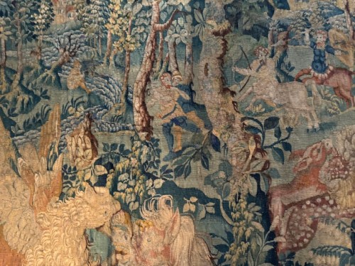 Tapisserie aux centaures Flandres-Audenarde du XVIe siècle - Tapisserie & Tapis Style Renaissance
