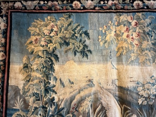 Tapisserie d'Aubusson fin 17e - Tapisserie & Tapis Style Régence