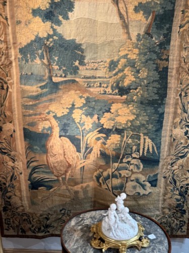 Verdure, tapisserie d'Aubusson 18e siècle - Louis XV