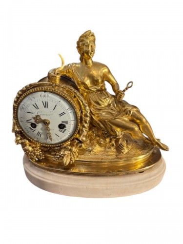 Louis XVI period clock signed Antoine Cronier