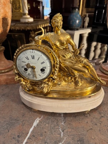 Pendule d'époque Louis XVI signée Antoine Cronier - Horlogerie Style Louis XVI