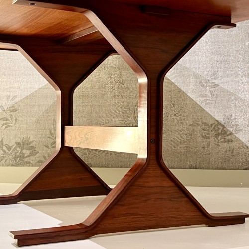 Furniture  - Vintage Italian Design Desk 60s By Gianfranco Frattini Ateliers Bernini