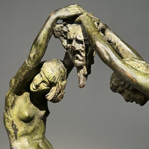 La Danse - Marcel Bouraine (1886-1948) - Sculpture Style Art Déco