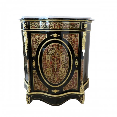 Cabinet in Boulle marquetry 19th Napoléon III