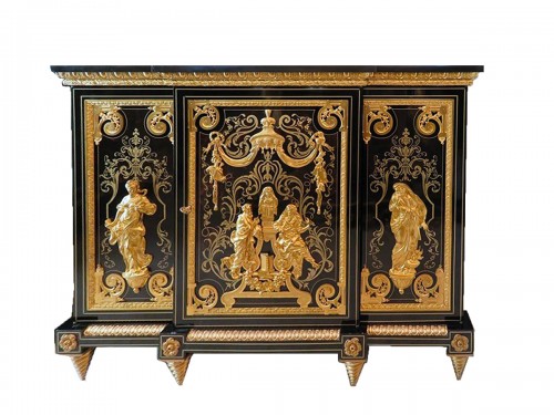 Furniture Béfort in Boulle marquetry