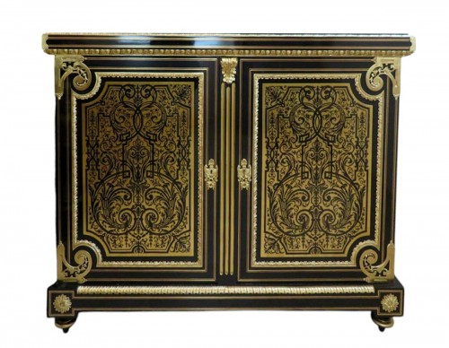 Furniture  in Boulle marquetry  Napoleon III  period