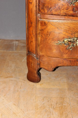 Louis XIV Commode in ash with curved front - Louis XIV