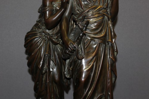 Orphée et Eurydice d'après Hippolyte Moreau (1832-1927) - Antiquités Christophe Rochet