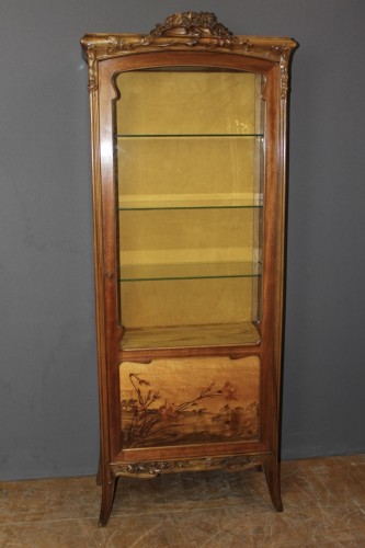 Louis Majorelle - Vitrine Art nouveau vers 1900 - Antiquités Christophe Rochet