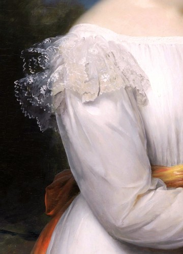 Paulin-Guérin (1783-1855) Portrait de Mademoiselle Mante de la Comédie Française - Galerie de Frise