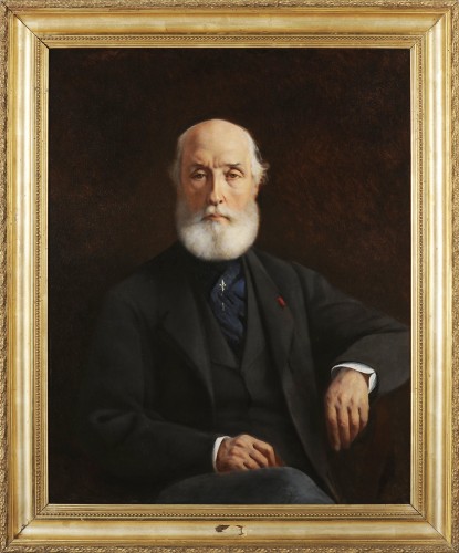 Portrait de Robert Duflos de Saint-Amand (1812-1894) Consul de France