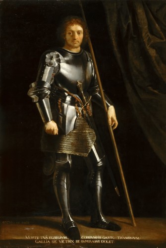 Louis XIII - Etude d’homme en armure, L’imitateur de Giorgione (France ou Italie, début du XVIIe siècle)